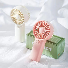 Protable Mini Fan Convenient Creative Small Fan Handheld Pocket Hand-held Fan Lightweight Adjustable Cute Small Fans