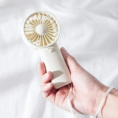 Protable Mini Fan Convenient Creative Small Fan Handheld Pocket Hand-held Fan Lightweight Adjustable Cute Small Fans