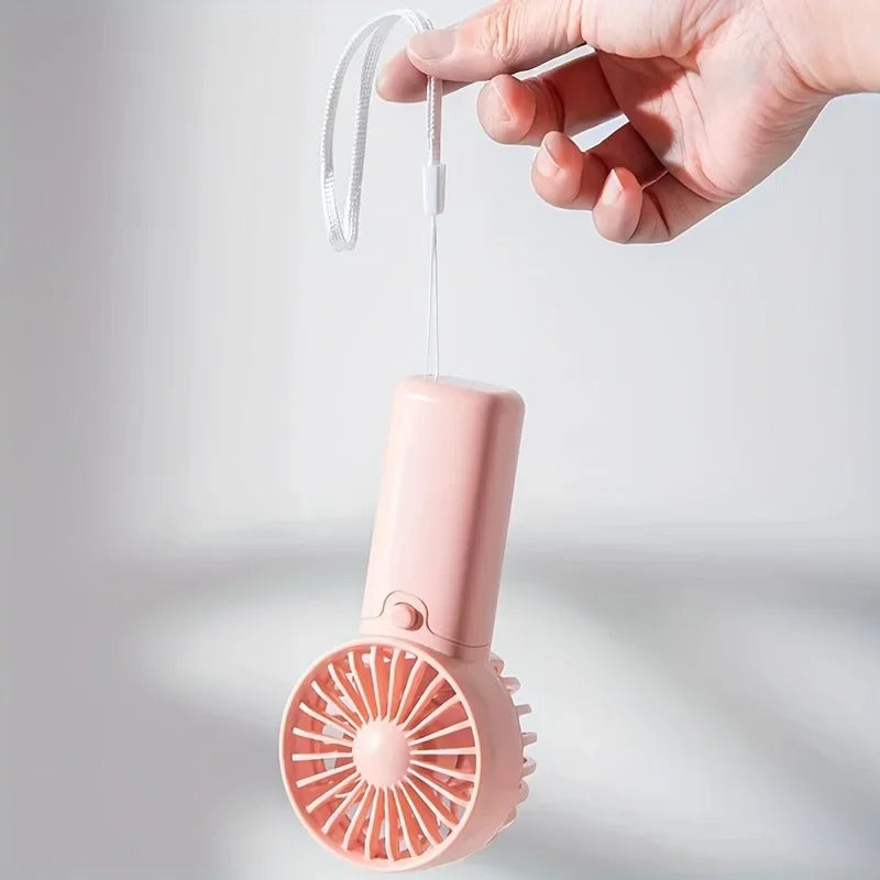 Protable Mini Fan Convenient Creative Small Fan Handheld Pocket Hand-held Fan Lightweight Adjustable Cute Small Fans