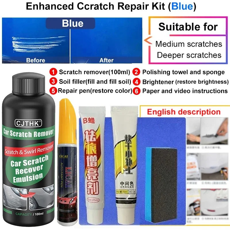 Car Scratch Remover Paint Care Tools Auto Swirl Remover Scratches Repair Polishing Auto Body Grinding Compound Anti Scratch Wax