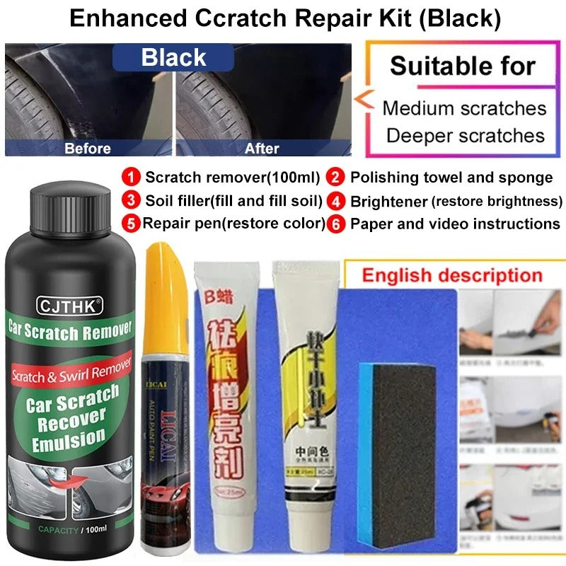 Car Scratch Remover Paint Care Tools Auto Swirl Remover Scratches Repair Polishing Auto Body Grinding Compound Anti Scratch Wax